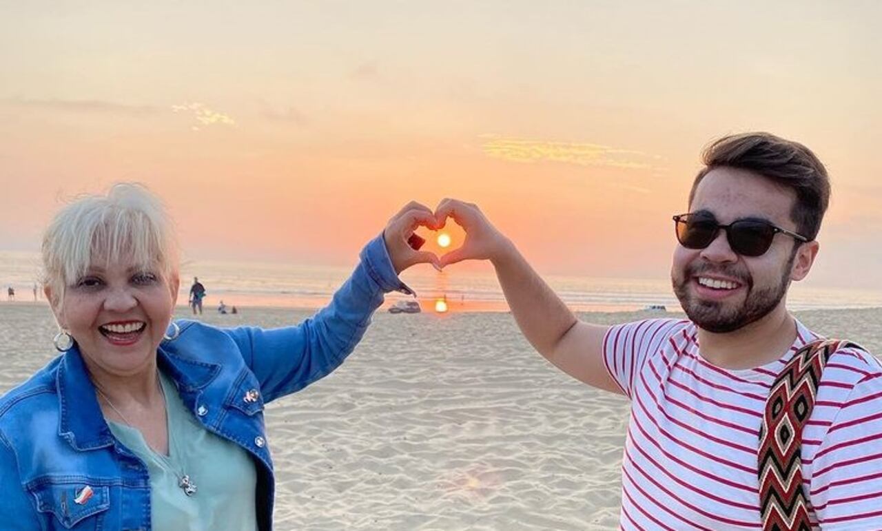 La 'Gorda Fabiola' y su hijo