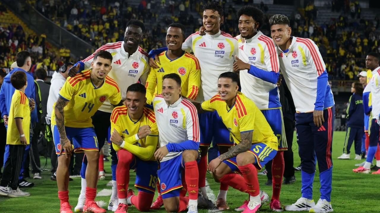 Parte de los jugadores que viajarán con la Selección Colombia al Mundial 2026.