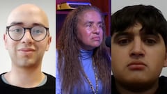 Juan Carlos Suárez, Nancy Ortiz y Jaime Esteban Moreno.