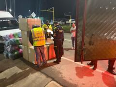 Las acciones de control se desarrollaron en carreteras, peajes, establecimientos
comerciales y empresas de transporte terrestre y aéreo.