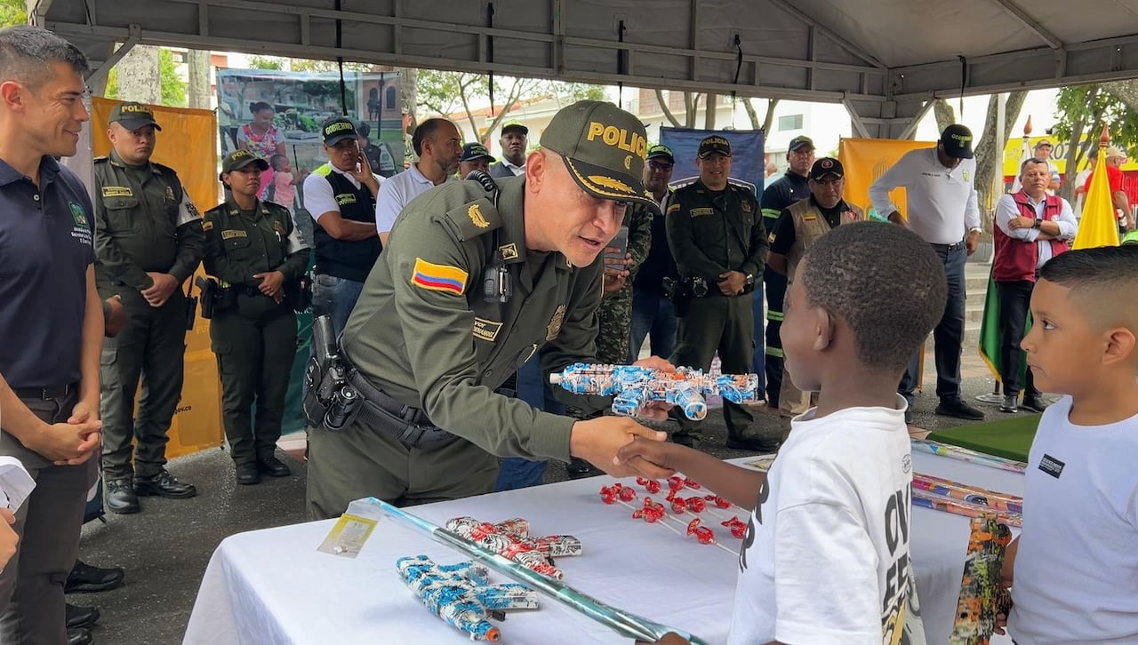 Campaña para entregar armas voluntariamente en Palmira