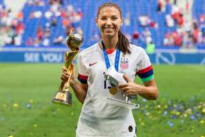 Alex Morgan campeona con Estados Unidos