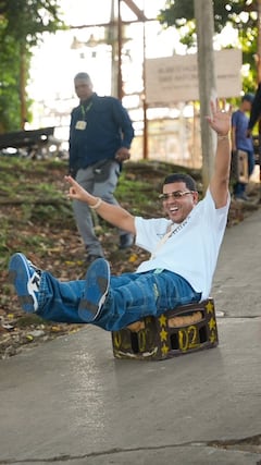 El artista disfrutó de actividades típicas y culturales en su paso por la capital del Valle.