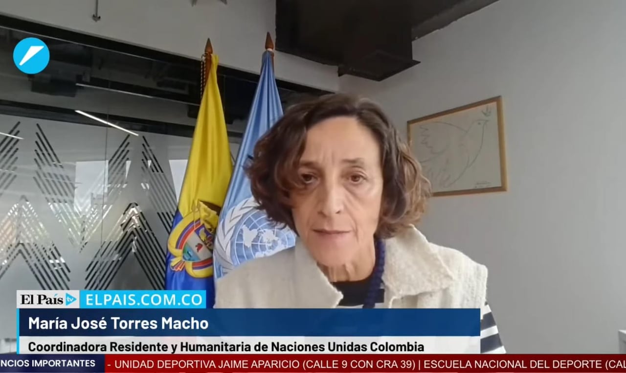 María José Torres, coordinadora residente y humanitaria de Naciones Unidas.
