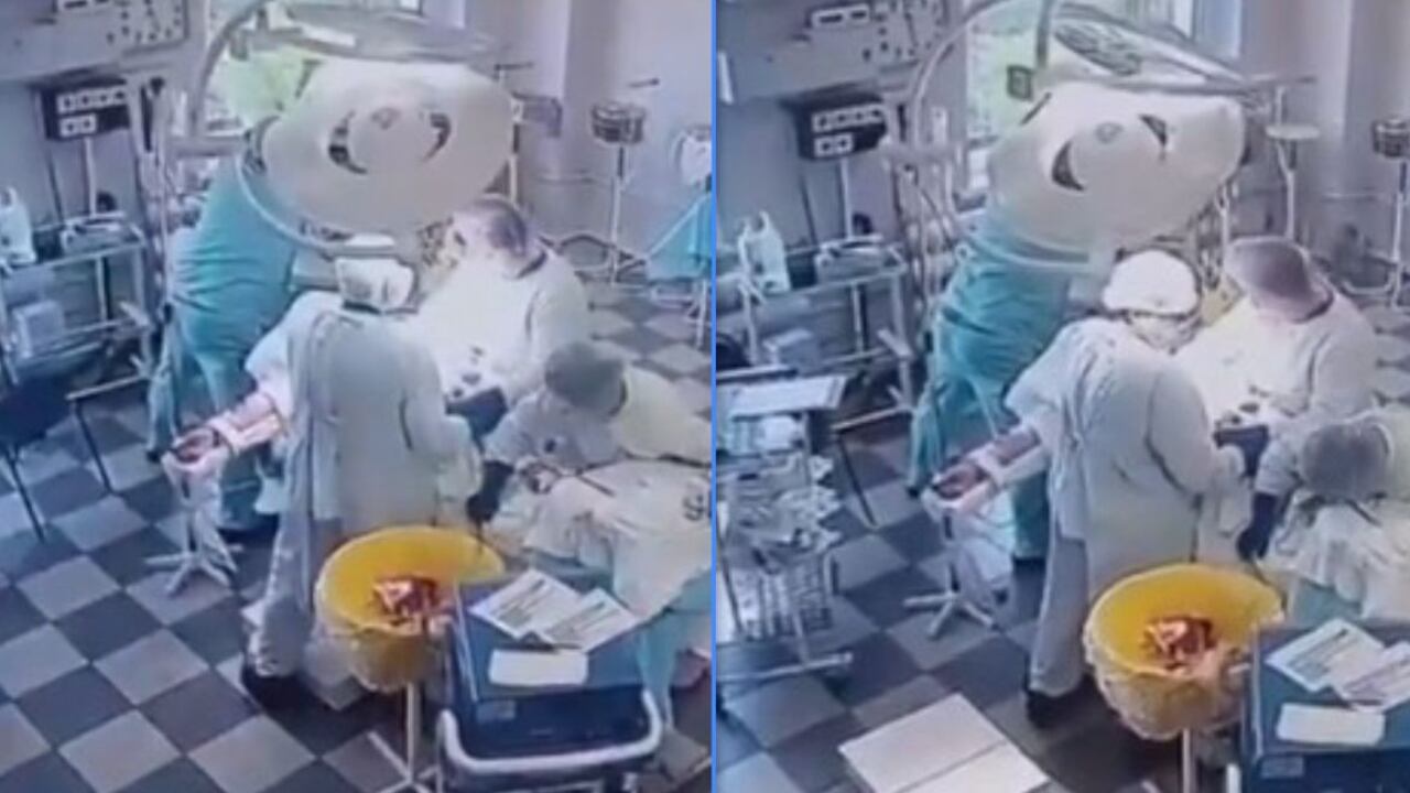 Cirujanos mantienen la calma y terminan cirugía durante fuerte terremoto en Rusia