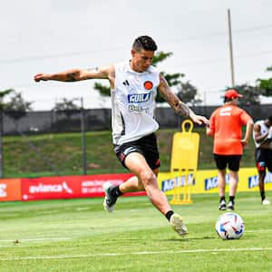 James Rodríguez, jugador de la Selección Colombia