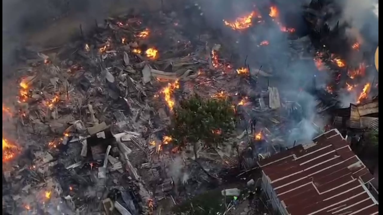 Incendio en Cali 1 de enero 2026