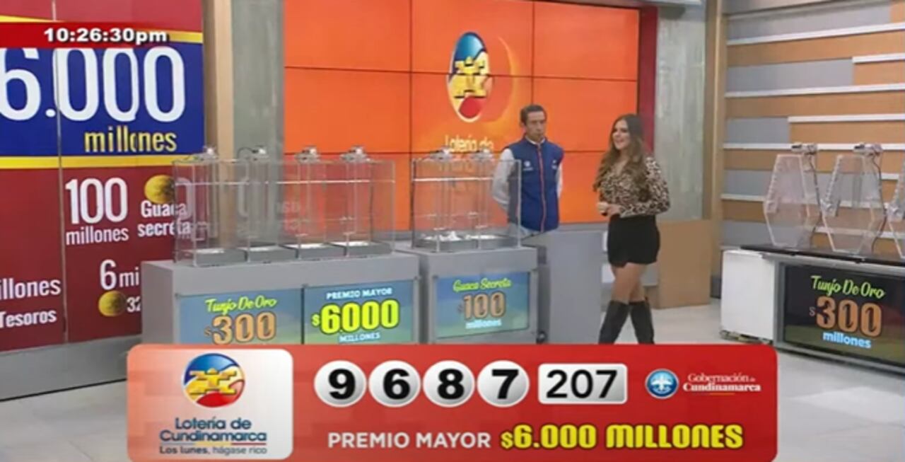 Resultado Lotería de Cundinamarca 12 de agosto