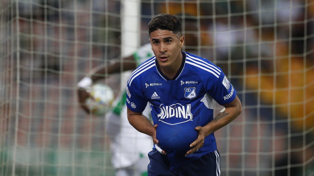 Daniel Cataño, volante de Millonarios.