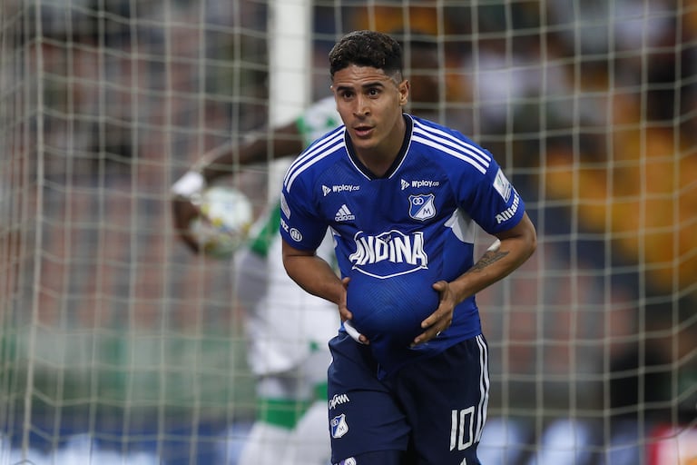 Daniel Cataño, volante de Millonarios.
