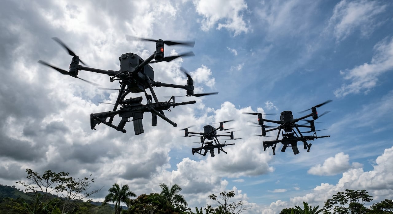 ATAQUE CON DRONES