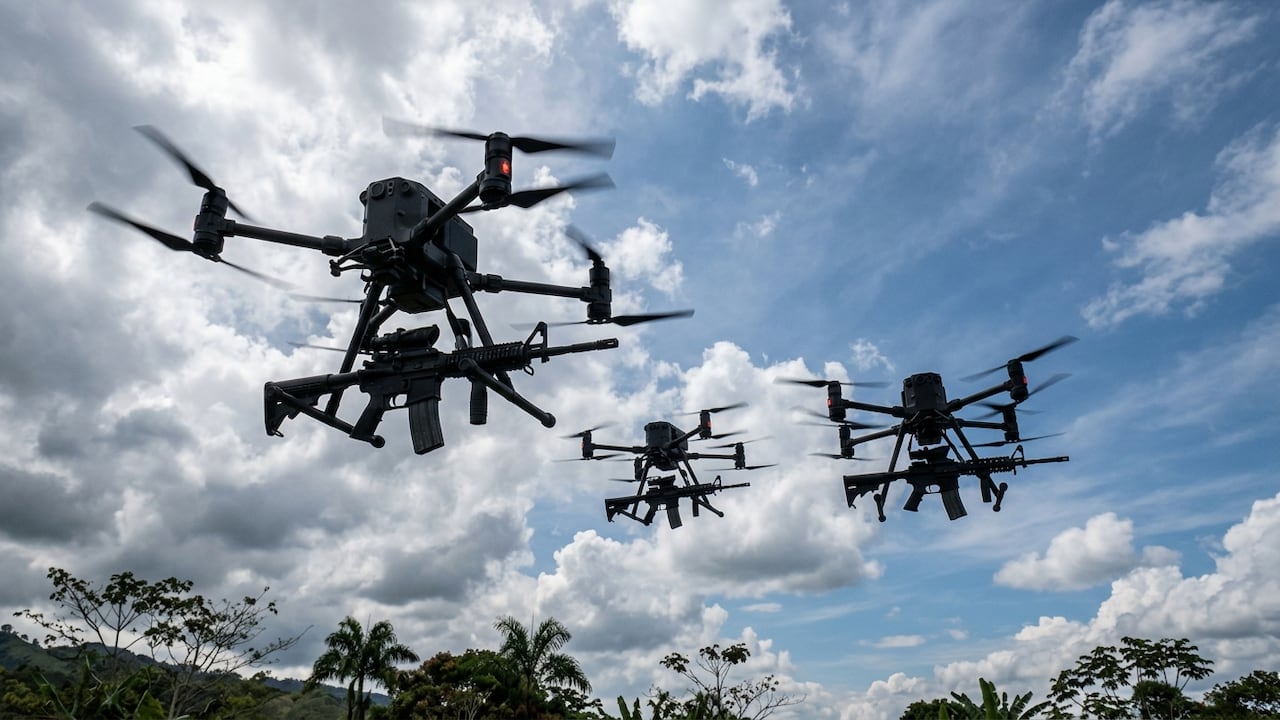 ATAQUE CON DRONES
