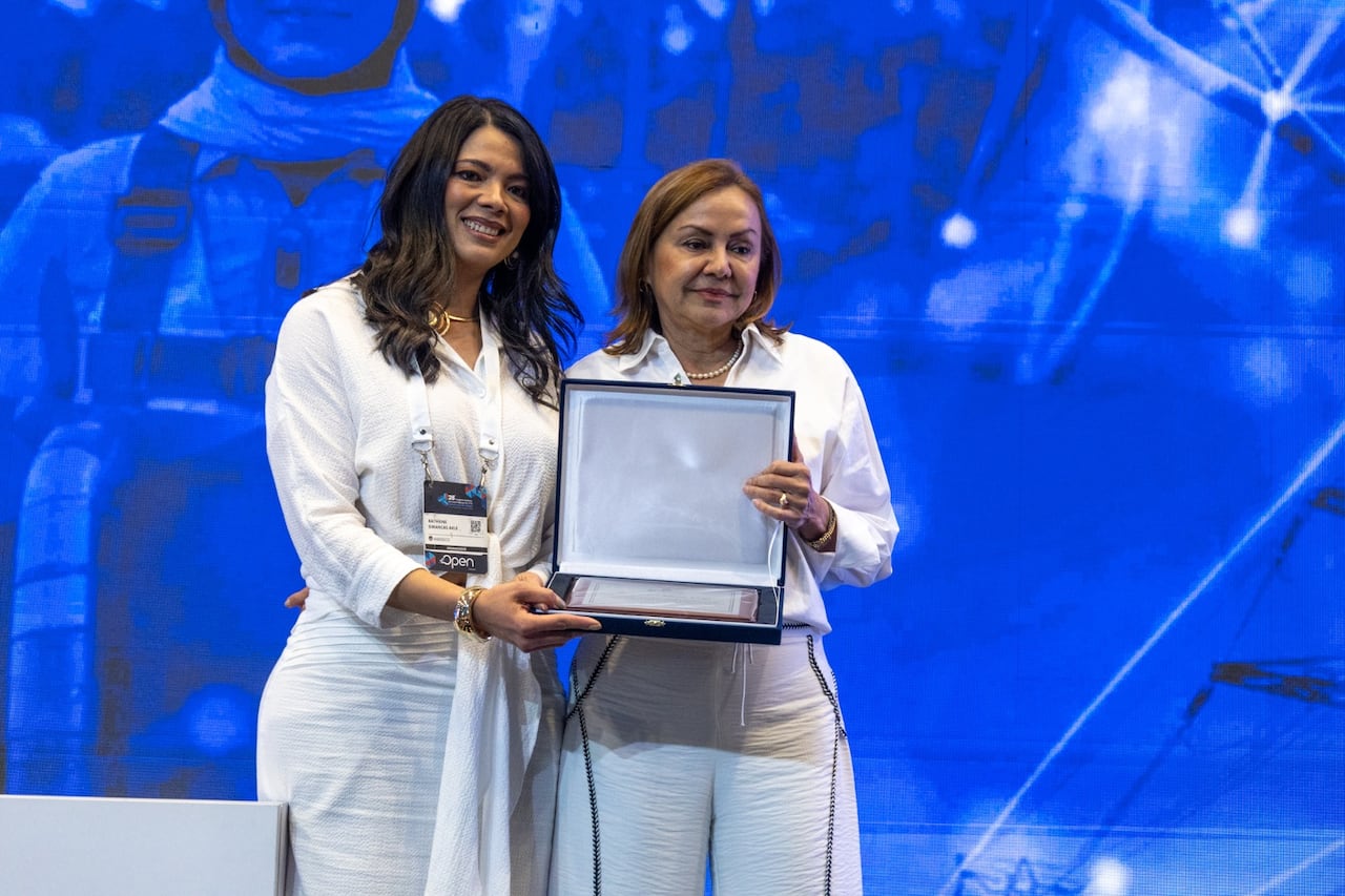 Ministra de Minas y Energía, María Nohemí Arboleda, en el marco del 28° Congreso Andesco