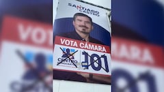 El candidato a la Cámara Santiago Castro denunció un acto de vandalismo contra su sede de campaña en Cali.