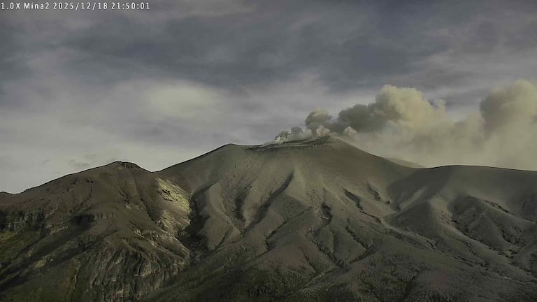 El volcán Puracé continúa inestable.