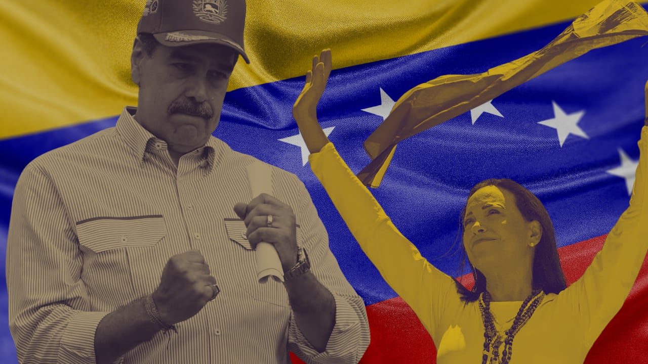 El mandatario venezolano descalificó públicamente a María Corina Machado.