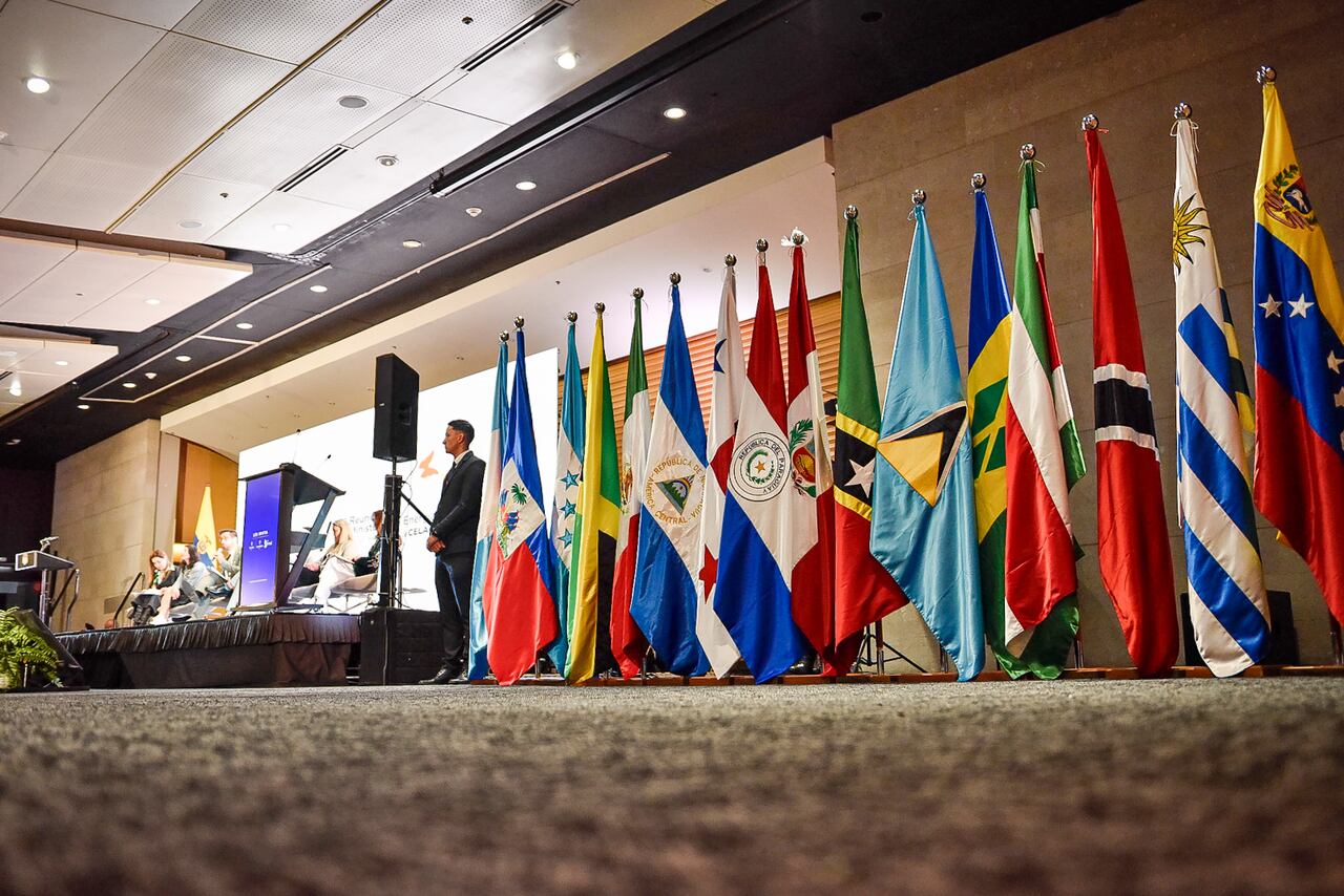 En las instalaciones de la Cámara de Comercio se llevo a cabo la VII Reunión Ministerial de Energía en el marco de la CELAC, un espacio en el que se desarrollaron paneles sobre energías renovables y eficiencia energética, contó con la participación de ministros y delegaciones de distintos países.