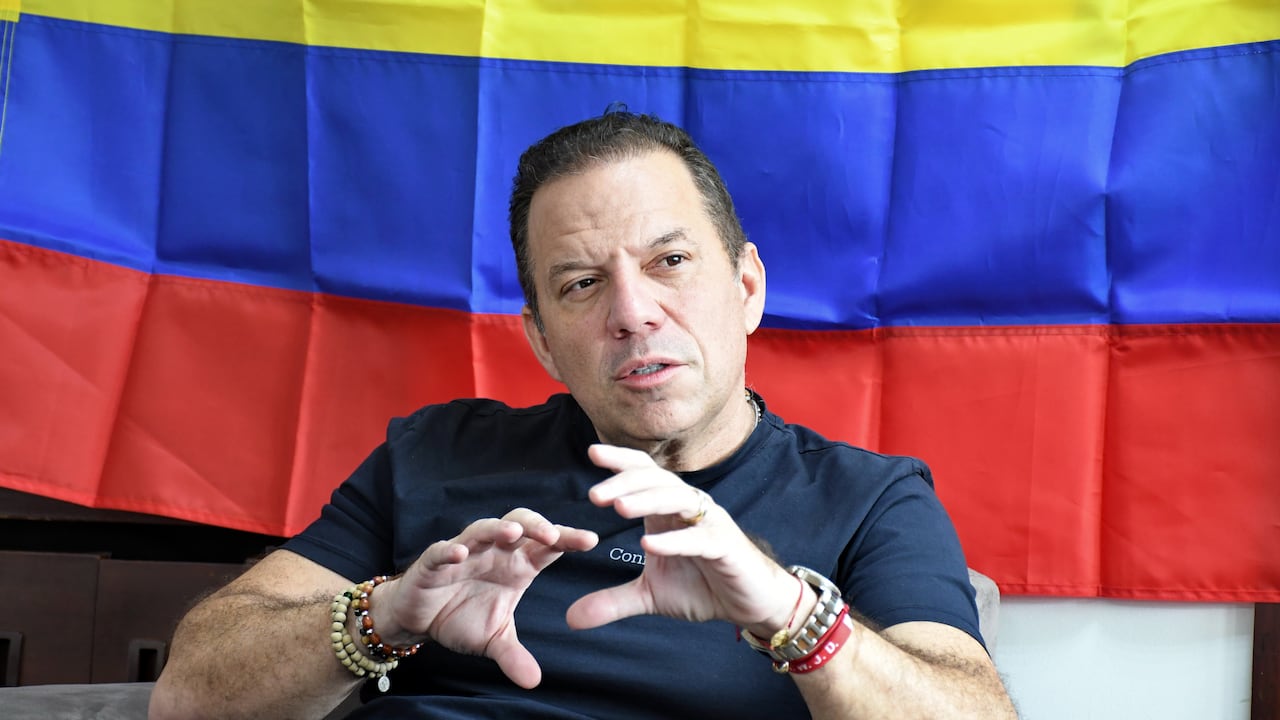 Cali: Santiago Botero, empresario aspirante a ser candidato a la presidencia de Colombia. Foto José L Guzmán. El País