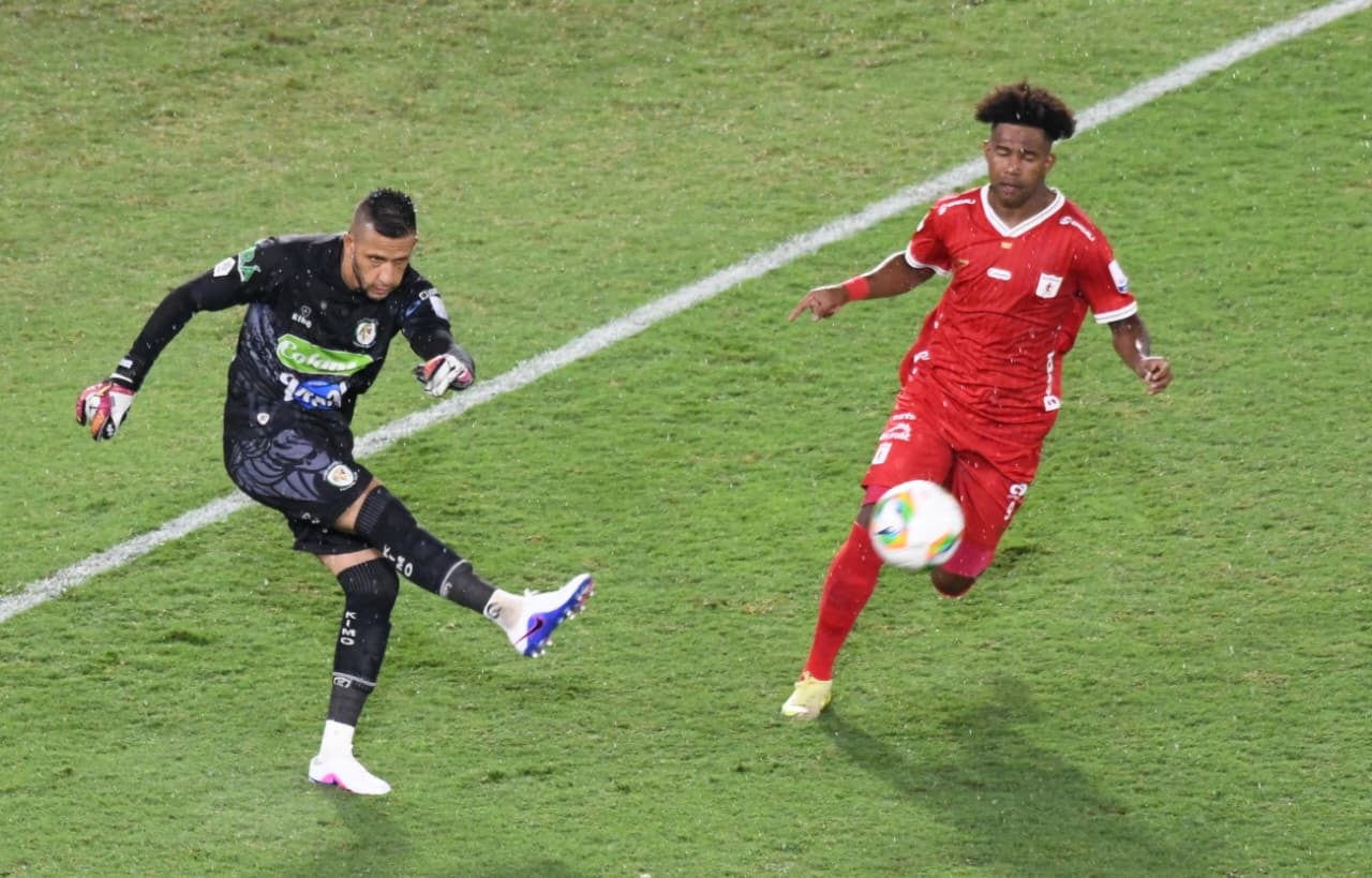 Imagen del partido entre América de Cali y Jaguares de Córdoba por la fecha 8 del primer semestre de la Liga Colombiana 2026.