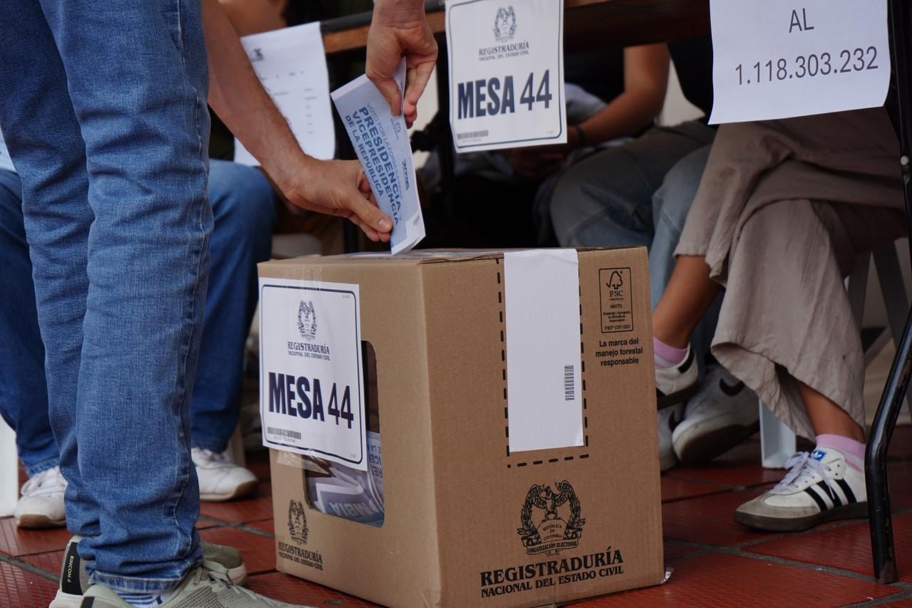 Elecciones presidenciales, votación en la ciudad de Cali. Urnas, voto, votaciones