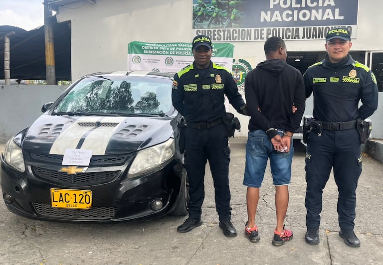 Hombre capturado que tenía una detención domiciliaria desde el 2023.