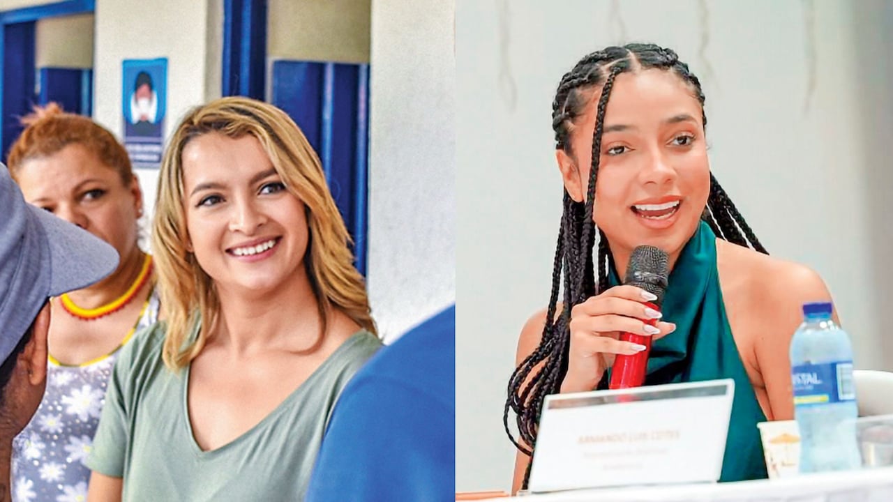 Andrea Petro y Juliana Guerrero.