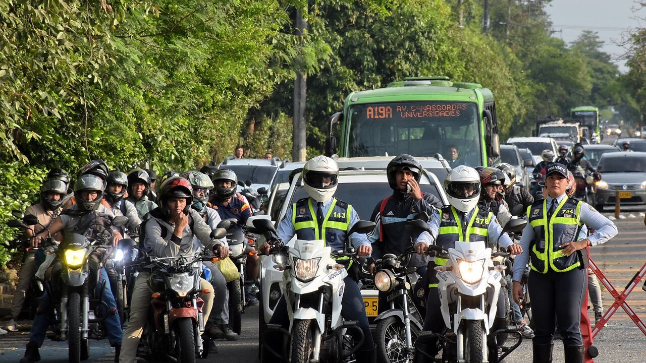 Prueba piloto contraflujo avenida cañasgordas