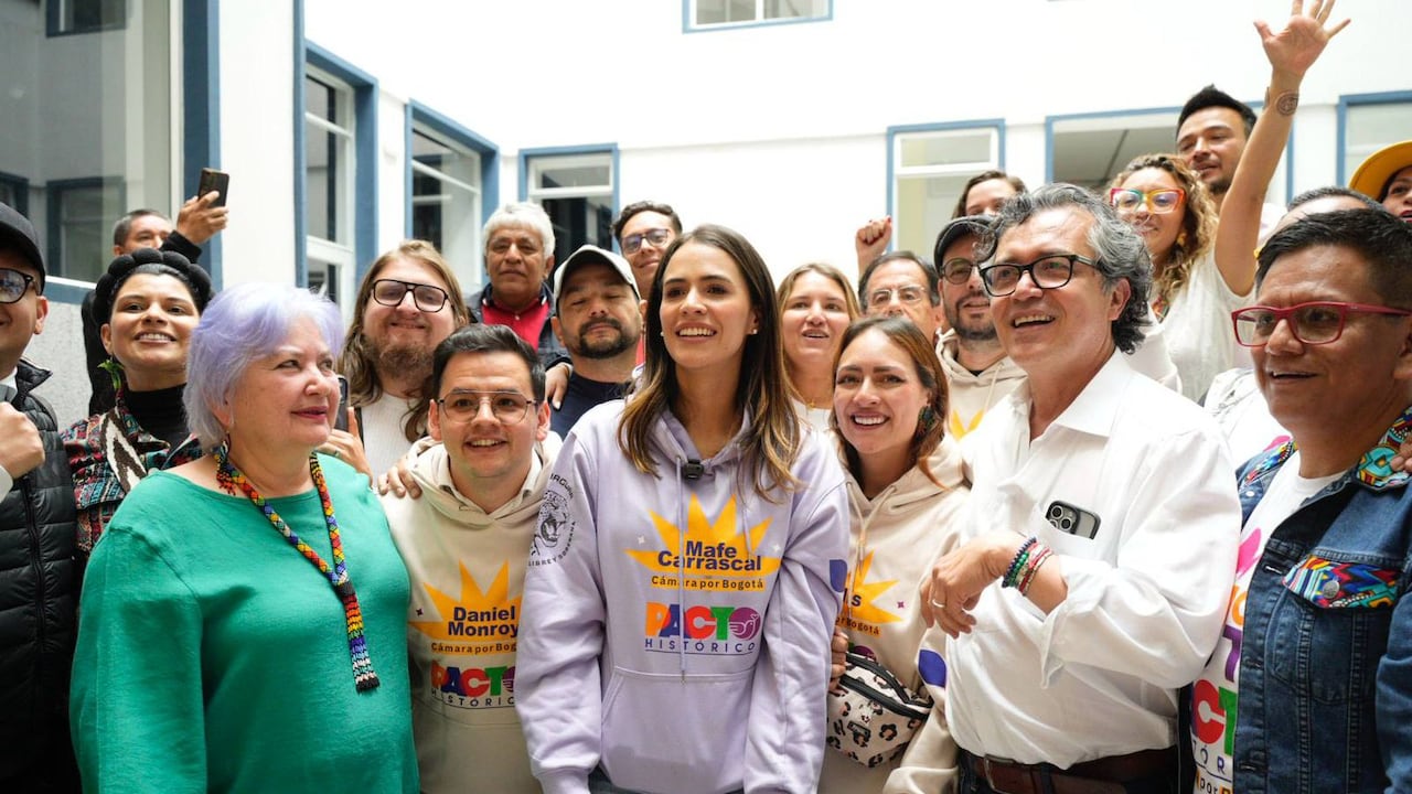 El Pacto Histórico volvió a presentar su lista para la Cámara de Representantes por Bogotá.