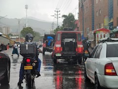 Fuertes lluvias se registran en Cali este lunes 30 de marzo