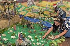 Celebración Novena Navideña Instituto de Ciegos y Sordos.