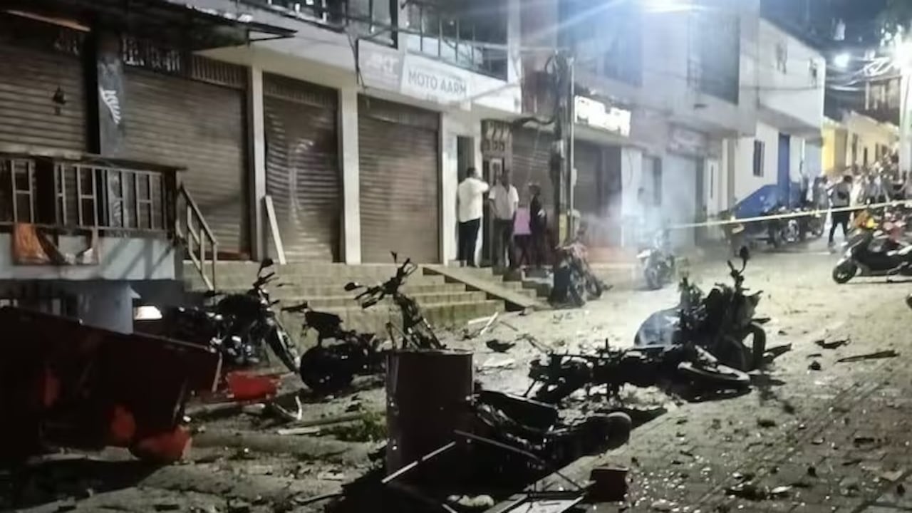 Explosión en Briceño.