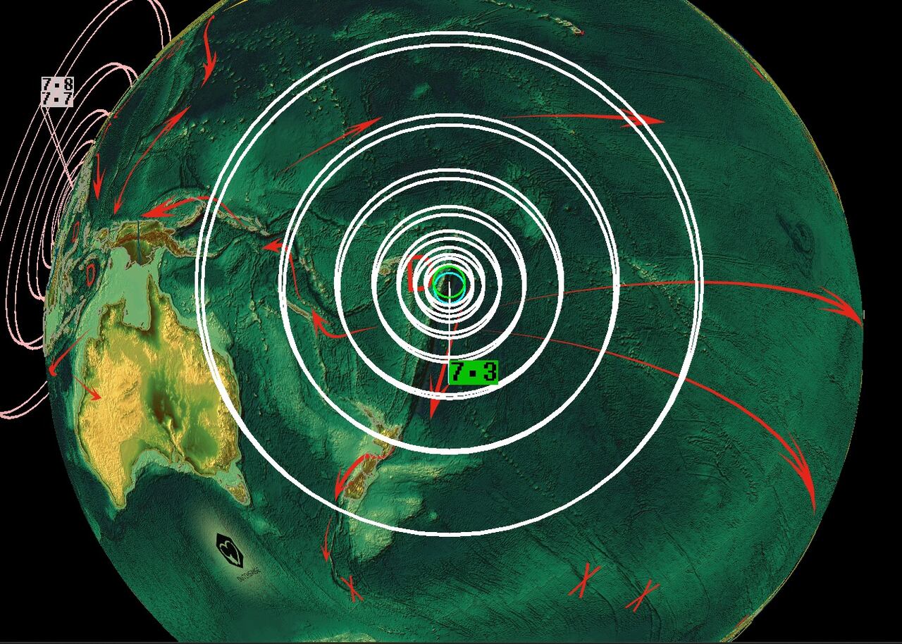 Según el Servicio Geológico de Estados Unidos, el sismo ocurrió aproximadamente a 62 millas al noreste de la isla principal de Tongatapu en las primeras horas de la mañana del domingo.