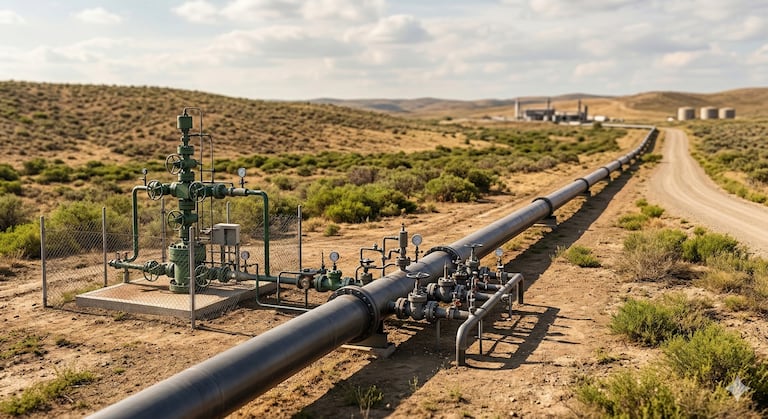 Las transportadoras de gas en Colombia dicen que no han incurrido en cobros indebidos en Colombia. Foto: Creada con Gemini AI.