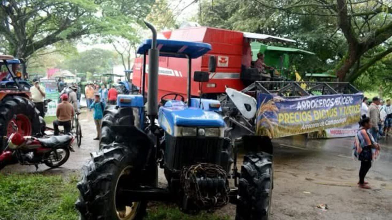 Gobierno destina $10.000 millones para el sector arrocero en medio de negociaciones para levantar el paro