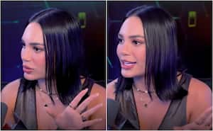 Andrea Valdiri se molestó cuando le preguntaron sobre la ruptura con Felipe Saruma.