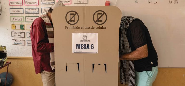 Las tarjetas electorales estarán diferenciadas por colores para facilitar su identificación en las mesas de votación.