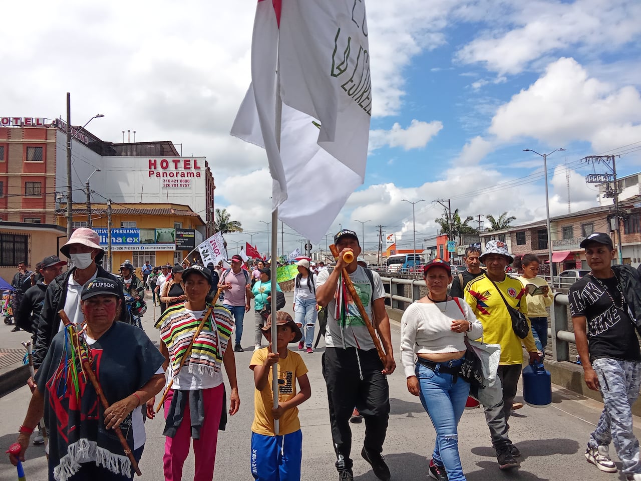 La concentración principal de la jornada está prevista en el Parque Caldas, donde se realizará un acto político y social.