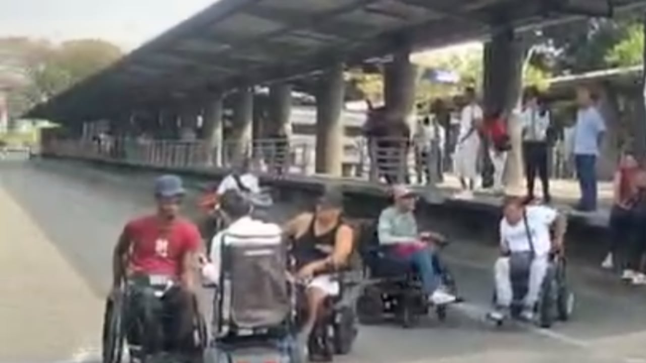 Bloqueo en Cosmocentro.