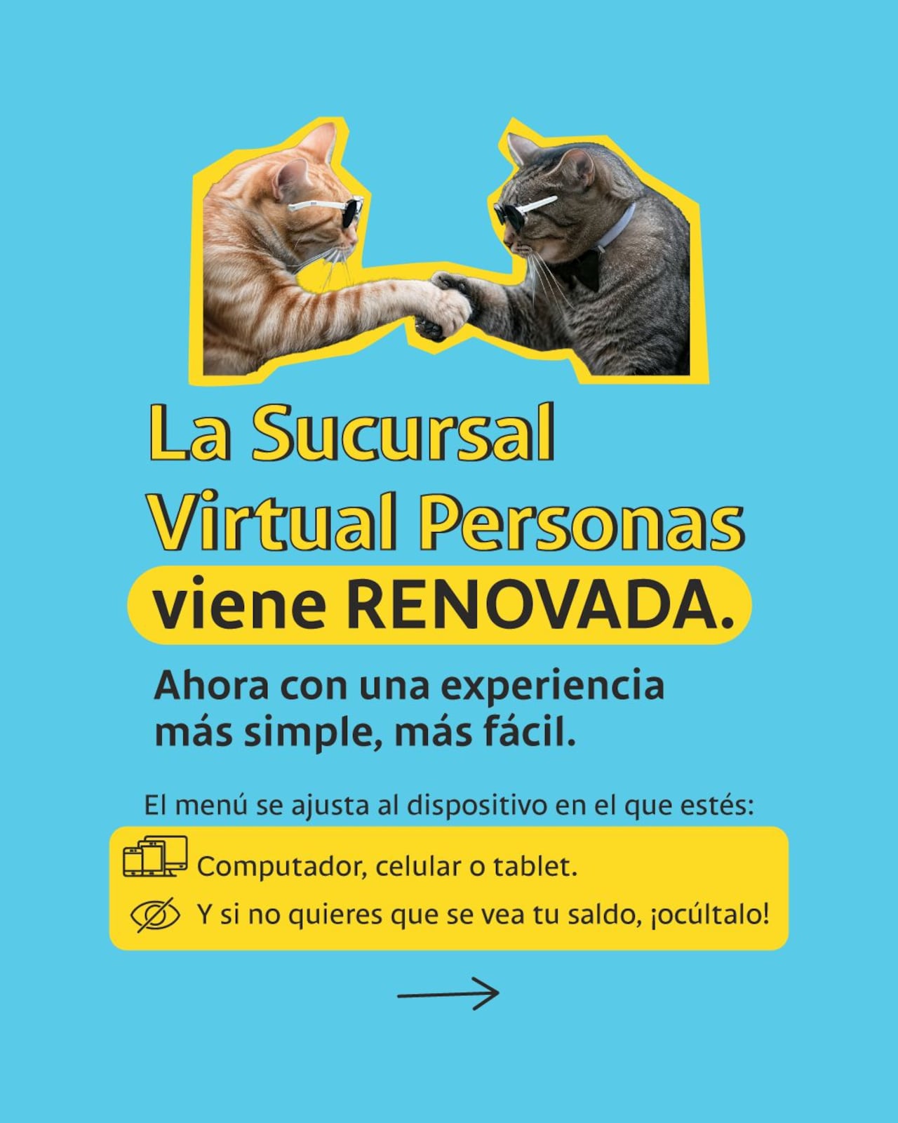 La Sucursal Virtual Personas se renovó.