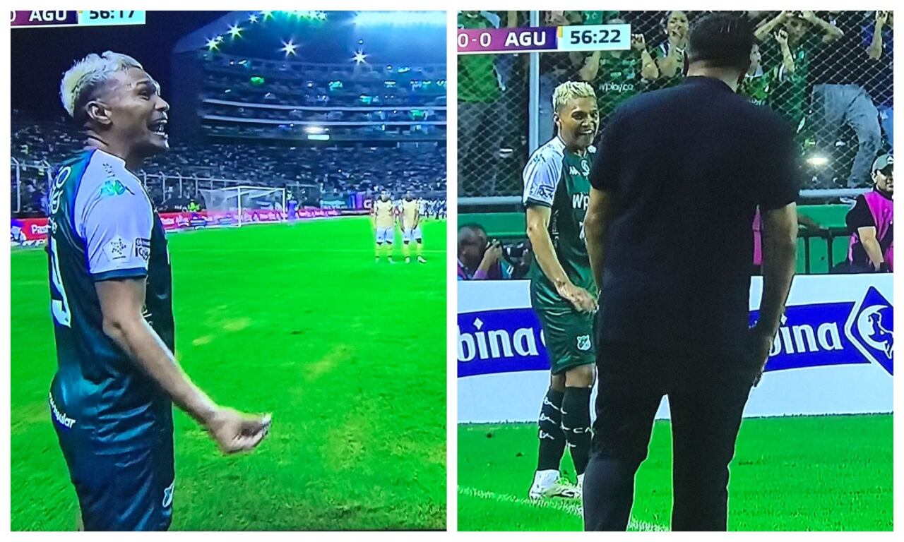 Teófilo Gutiérrez se enfrentó con César Farías