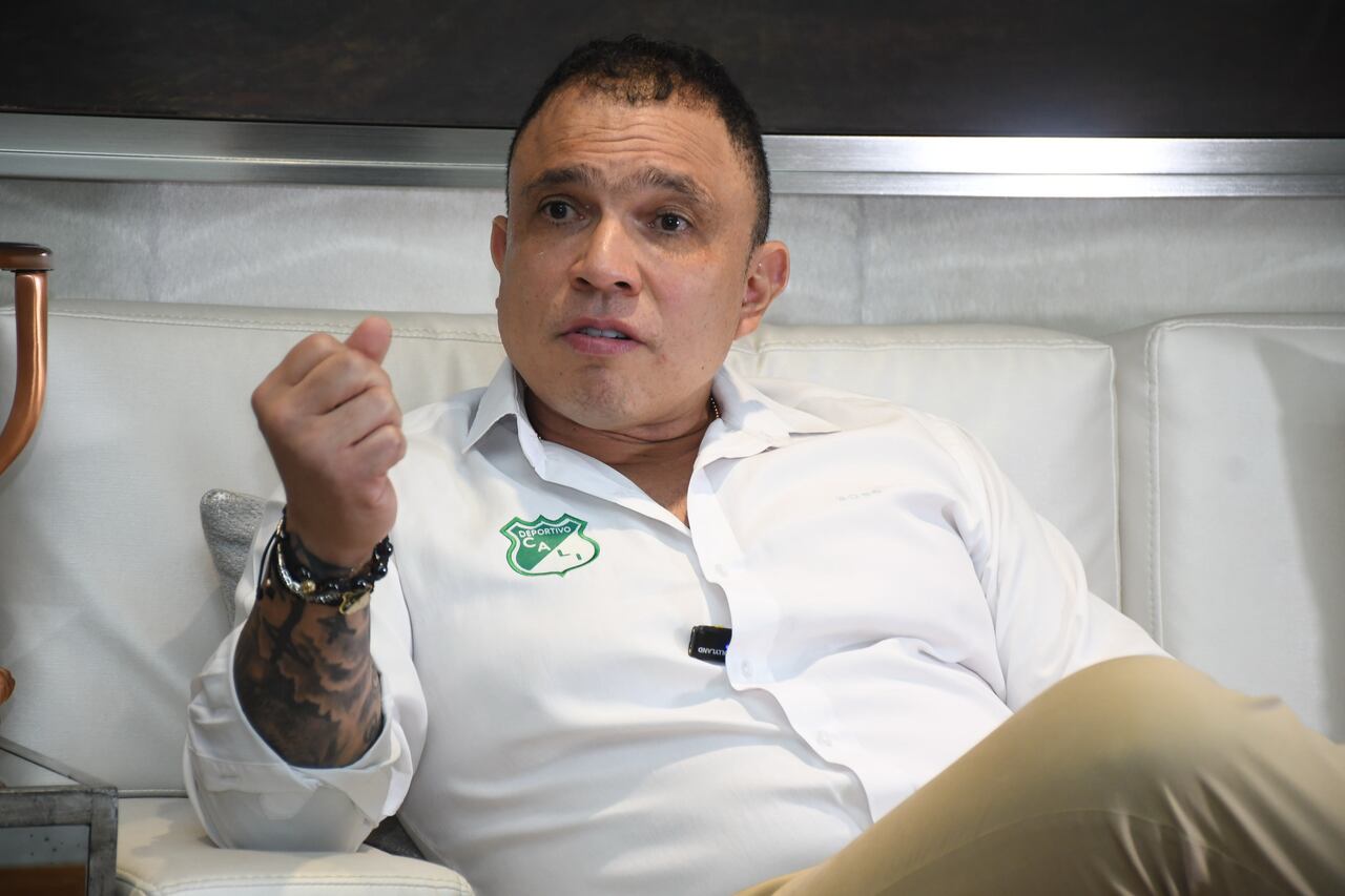 Futbol: Humberto Aria Jr. Presidente del Deportivo Cali: Foto José L Guzmán. El País