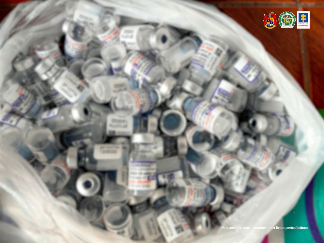 Medicamentos falsos fiscalia