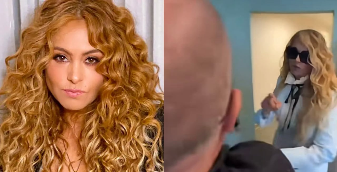 Paulina Rubio agrede a reportero gráfico en medio de juicio