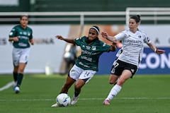 Imagen del partido entre Deportivo Cali y Colo-Colo de Chile por las semifinales de la Copa Libertadores Femenina 2025.