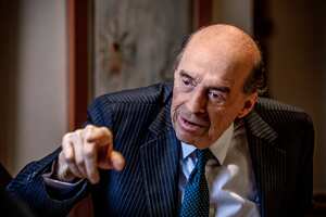 Alvaro Leyva. Canciller de la República.
Bogotá Diciembre 13 de 2023.
Foto: Juan Carlos Sierra-Revista Semana.