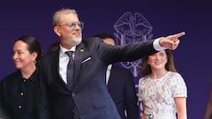 El estratega político Carlos Suárez dialogó con la prensa.