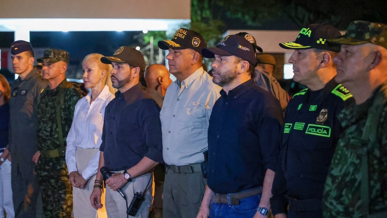 El alcalde Alejandro Eder acompañó el desarrollo de la Operación Iron.