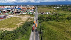Vía alterna a Buenaventura.