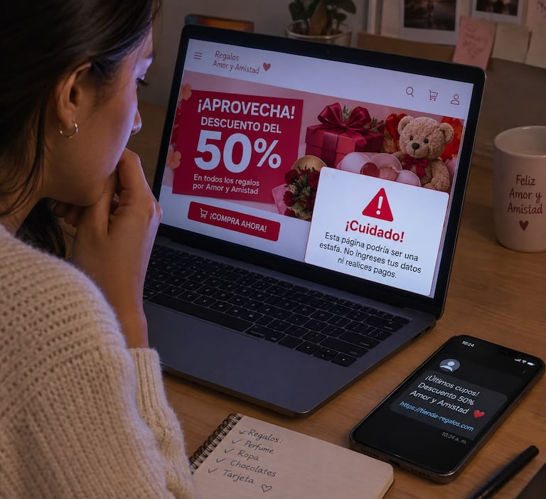 Los falsos regalos, flores, desayunos sorpresa y planes turísticos hacen parte de las modalidades de fraude advertidas por las autoridades durante Amor y Amistad.