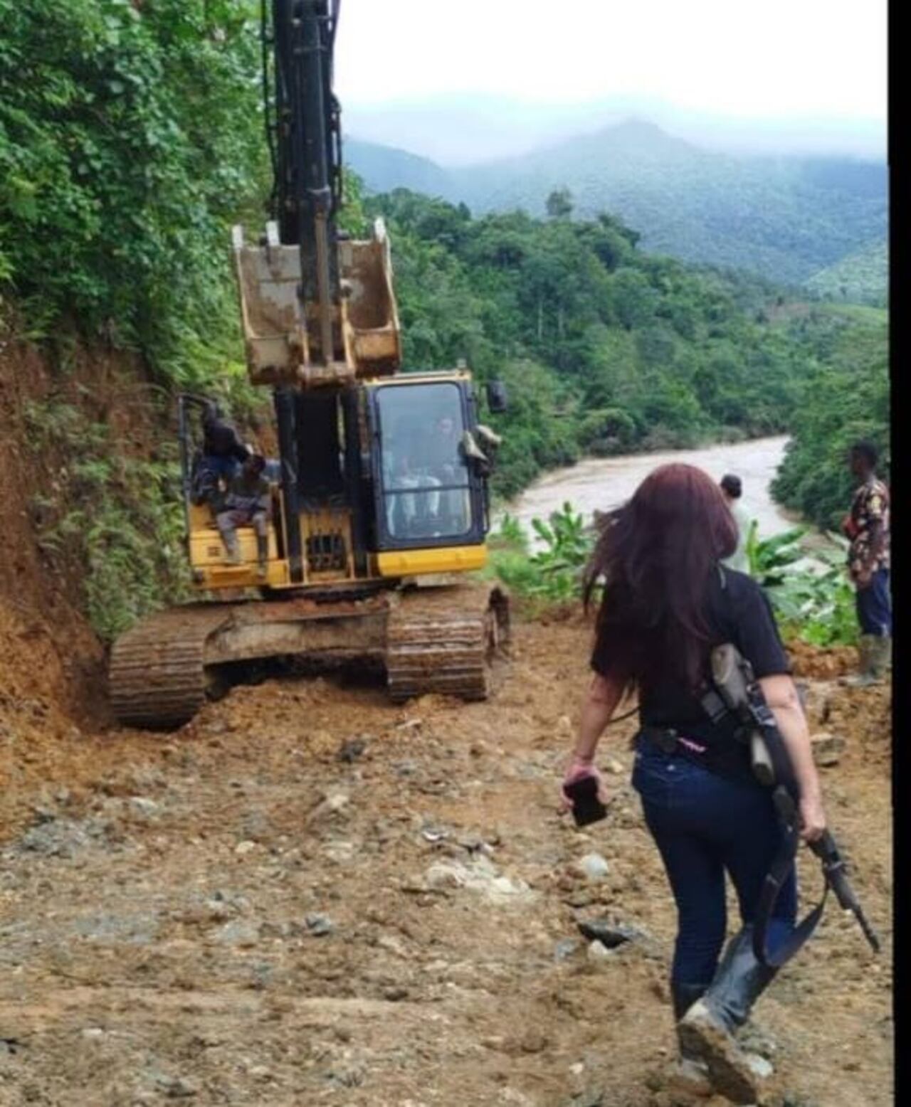 Alias La Mona siempre se mostró esquiva ante las cámaras, más cuando asumió el liderazgo al interior del frente Carlos Patiño de las Farc.